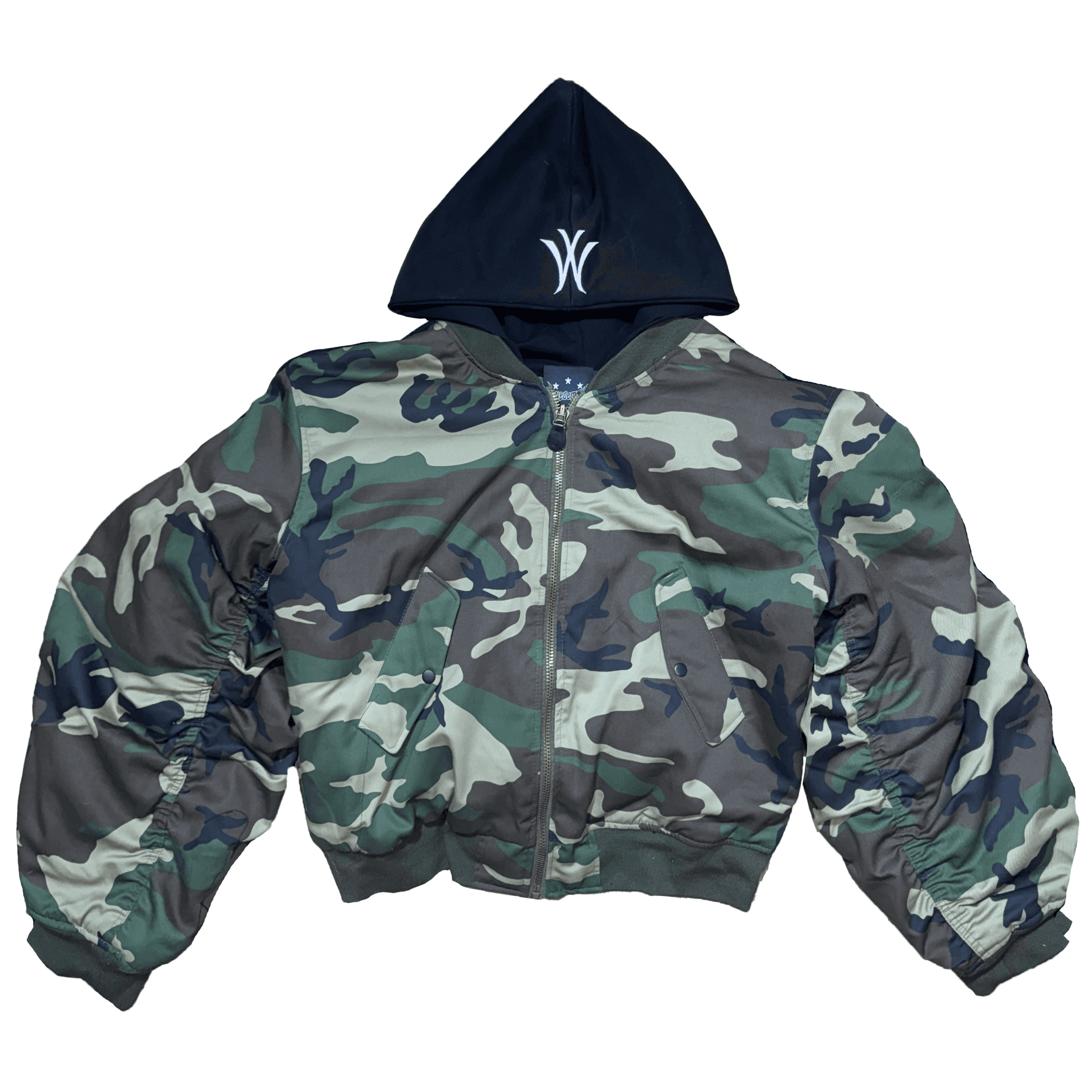 REGULAR CAMOUFLAGE BOMBER JACKET bd"mx"
