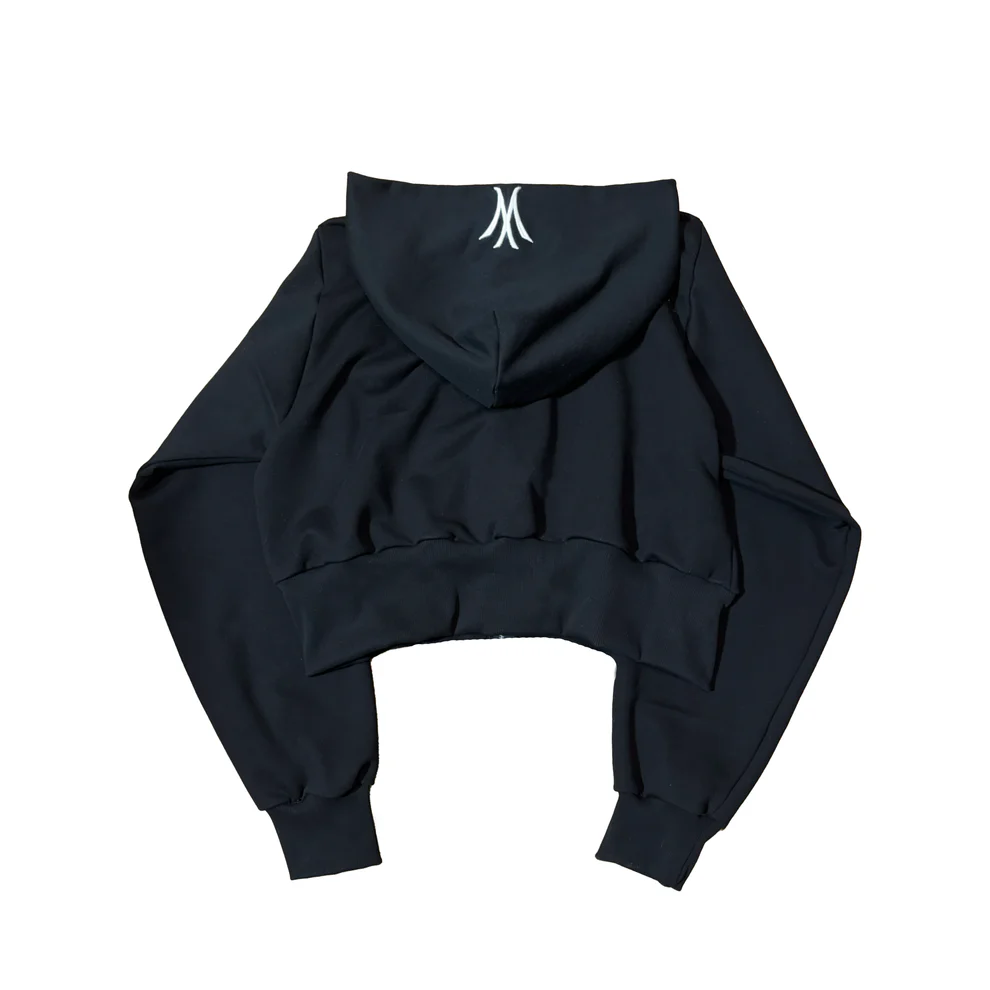 "sportsman" black hoodie - view 2