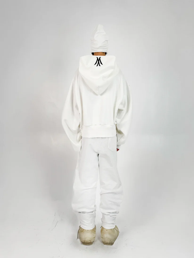 "sportsman" white hoodie - view 4
